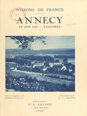 cover image of Annecy et son lac Talloires